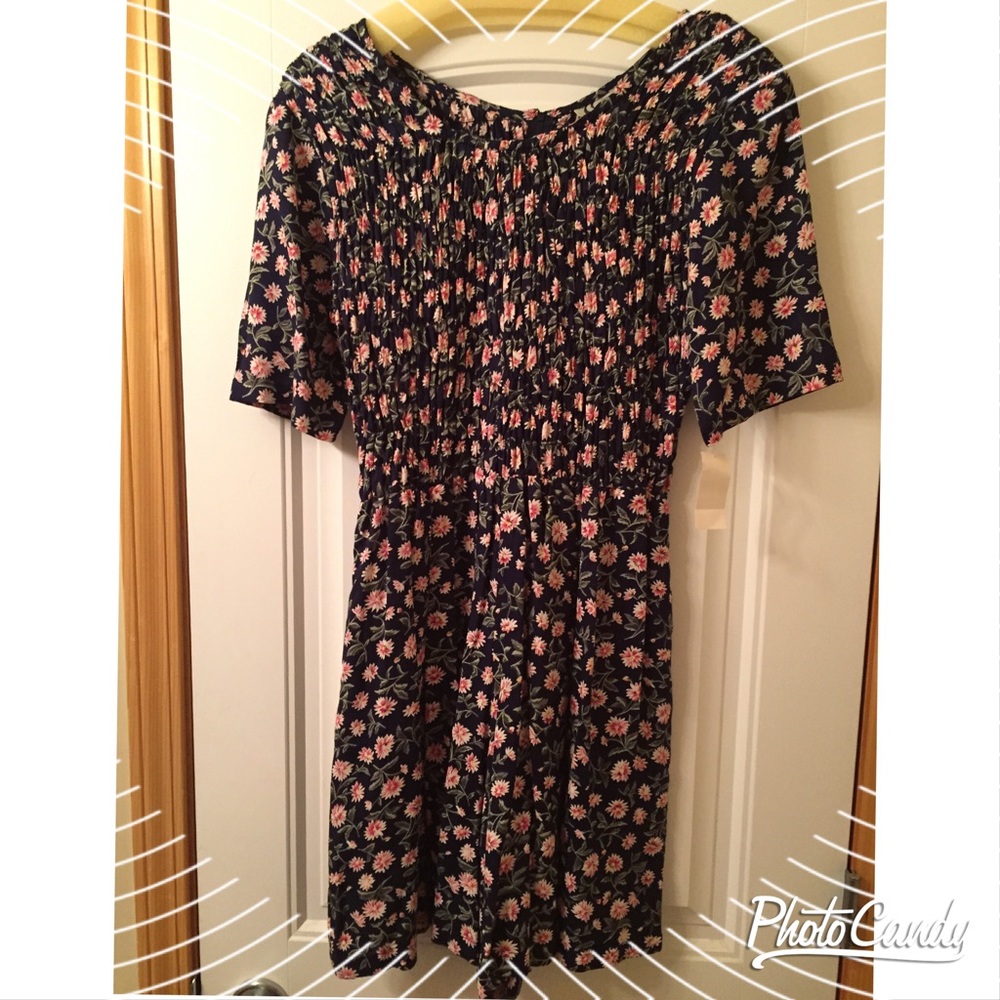 🌸NAVY BLUE VINTAGE ROMPER🌸